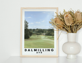 Dalmilling Golf Course, Ayr Art Print