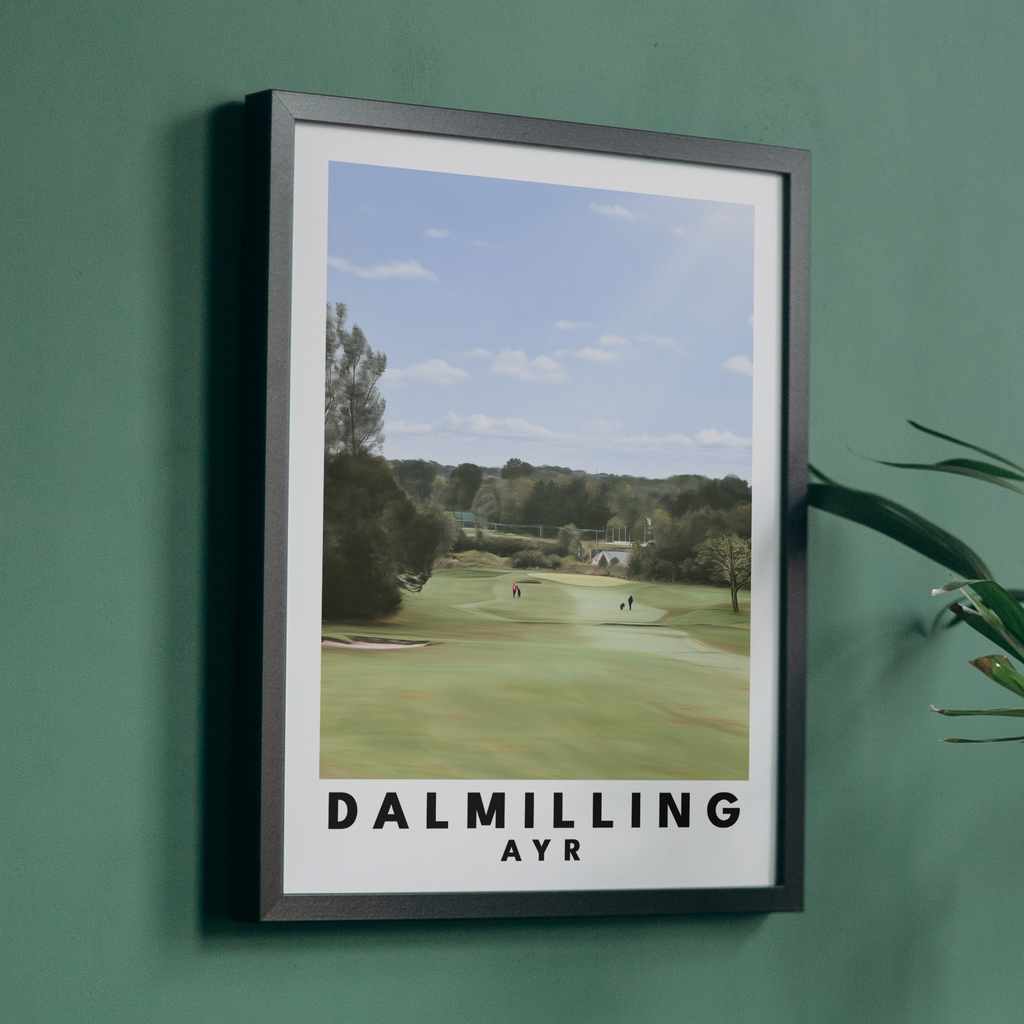Dalmilling Golf Course, Ayr Art Print