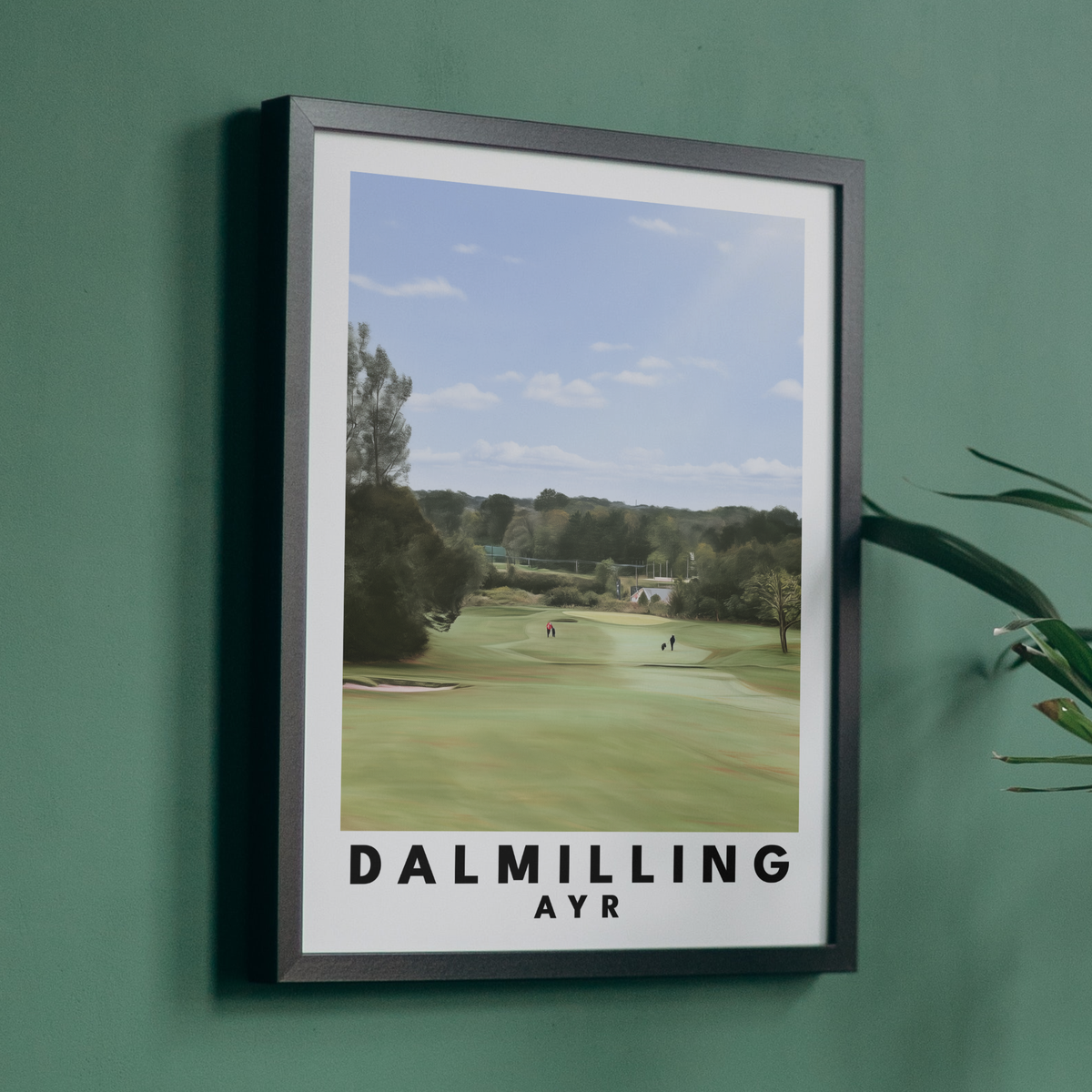 Dalmilling Golf Course, Ayr Art Print