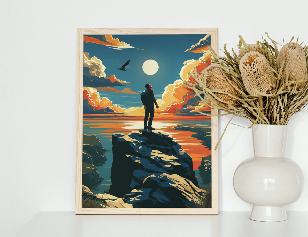 The Explorer Art Print