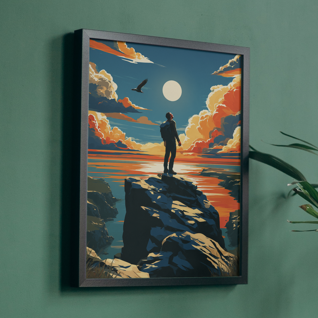 The Explorer Art Print