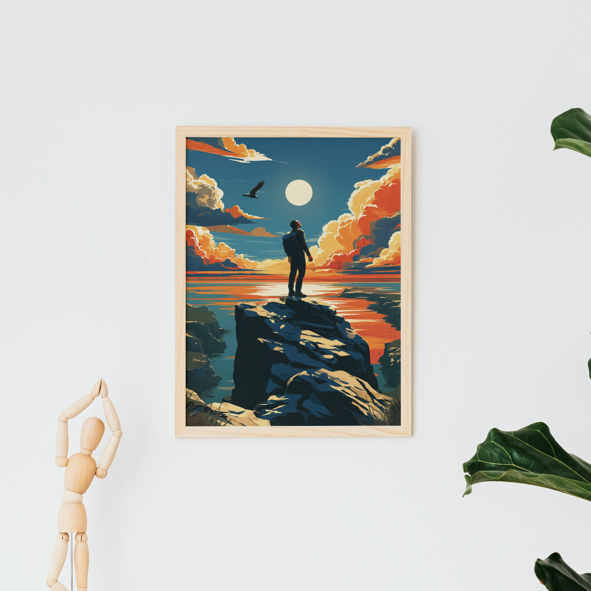 The Explorer Art Print