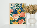 Bold Modern Botanical Art Print