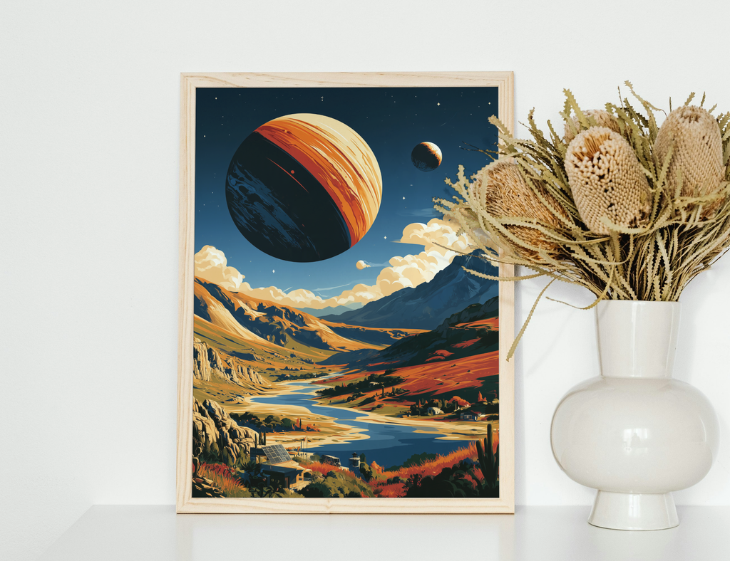 Celestial Horizon Art Print
