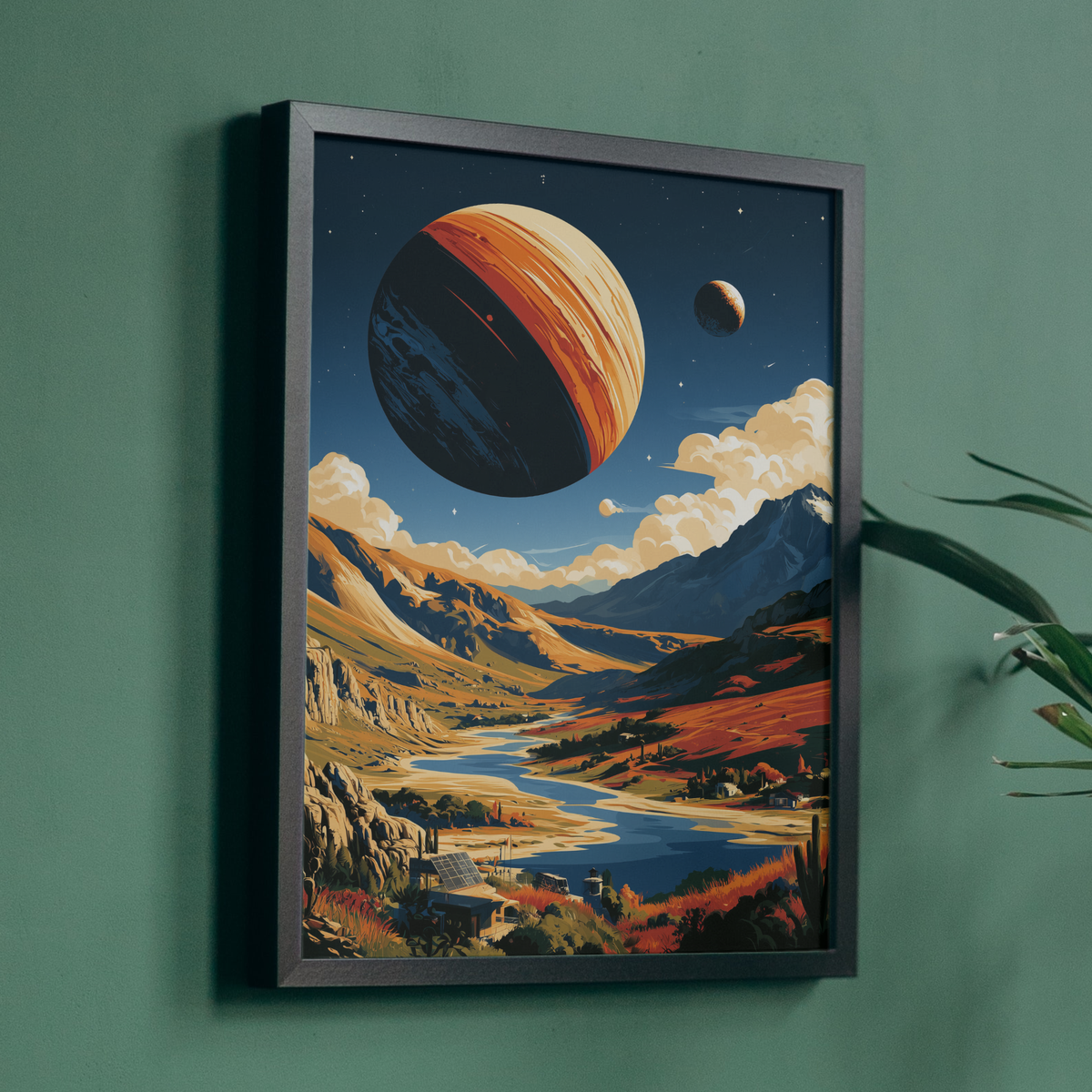 Celestial Horizon Art Print