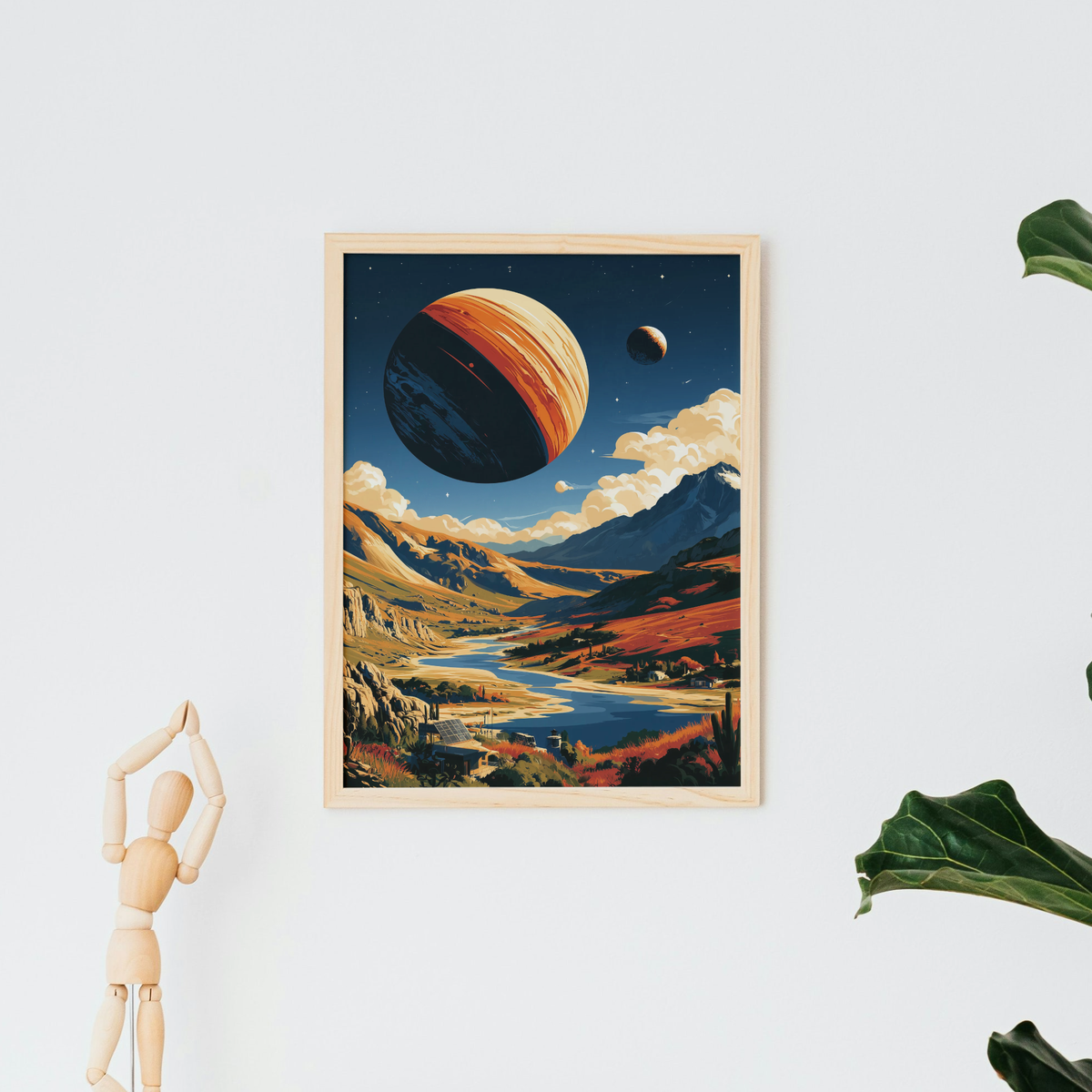 Celestial Horizon Art Print